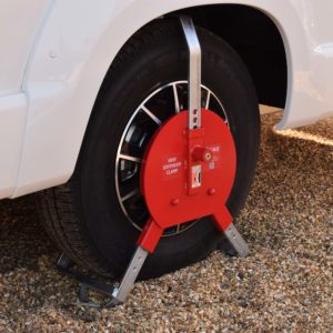 Wheel Clamps for Trailers or Caravans - SAS Security Products