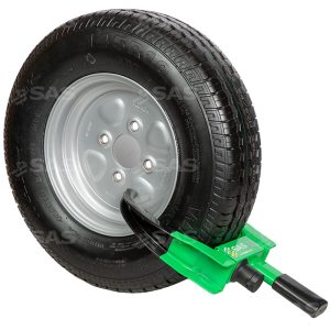 Green V2 COMPACT Wheel clamp