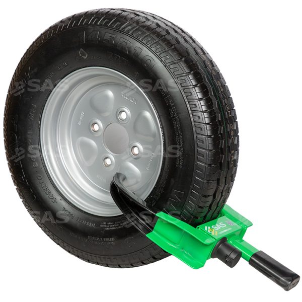 Green V2 COMPACT Wheel clamp
