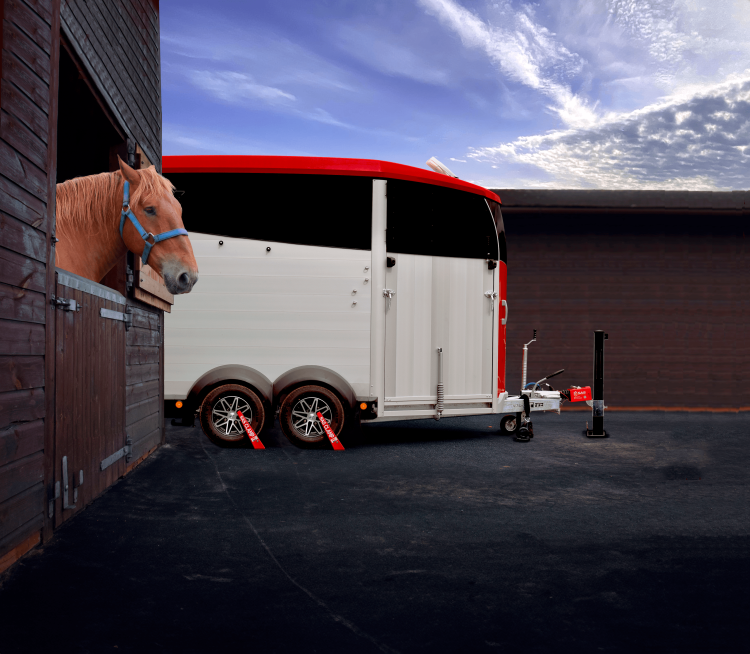 Horse Box in stables fitted with SAS Security